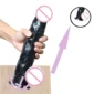 Moonuo Female Giant Masturbator  Extra Large Dildo Healthy Soft Glue Suction Cup For Women Big Dick Sex Toys 2