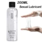 200ML Lubricant Water-based Lube Safe Intimate Gel Vaginal Anal Lubricating Oil Adult For Women/Men Couple Erotic Product